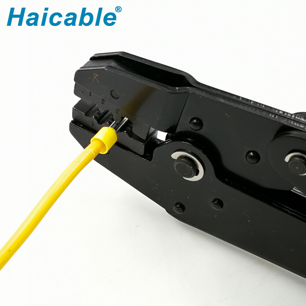 Herramientas de crimpado para fundas terminales y férulas para cables LX-04WFL