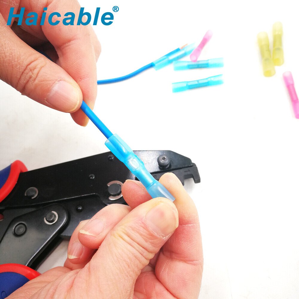 Juegos de herramientas para crimpar terminales termorretráctiles KIT-125