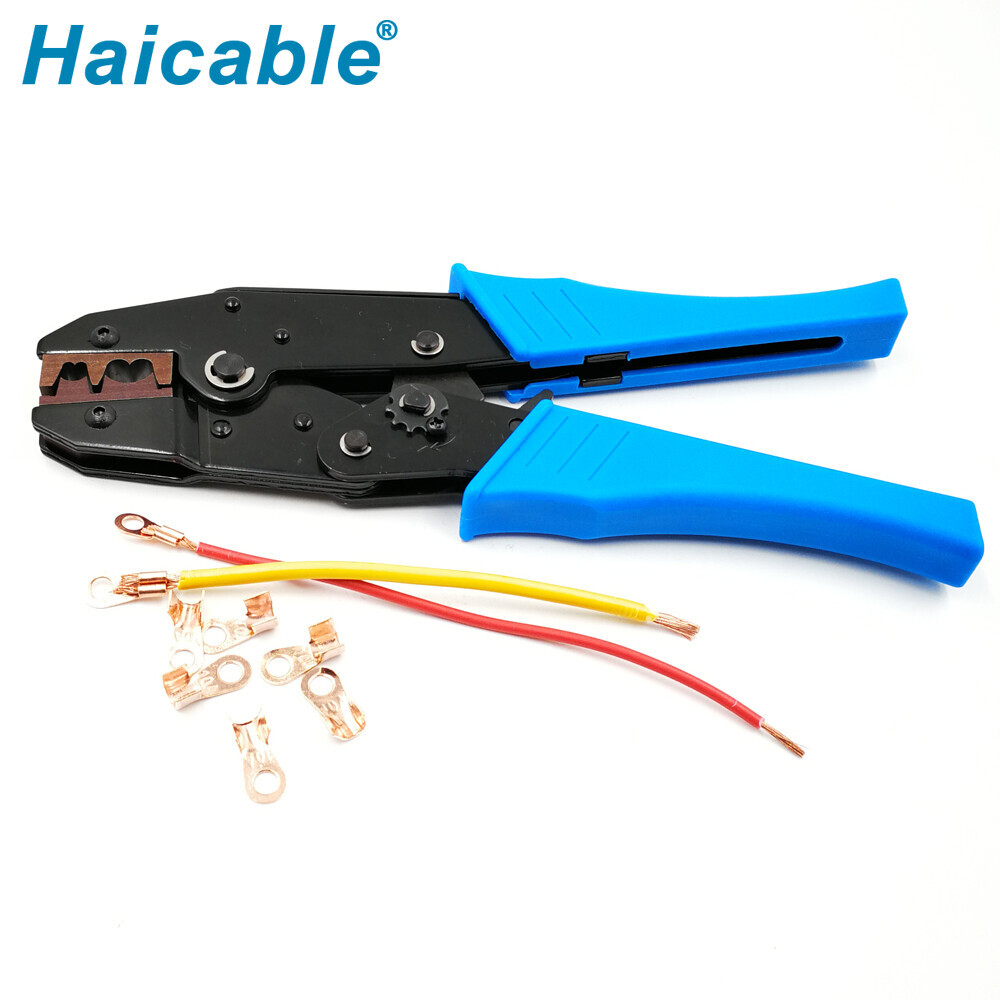 Herramientas de crimpado para terminales de nariz abierta LX-1060A