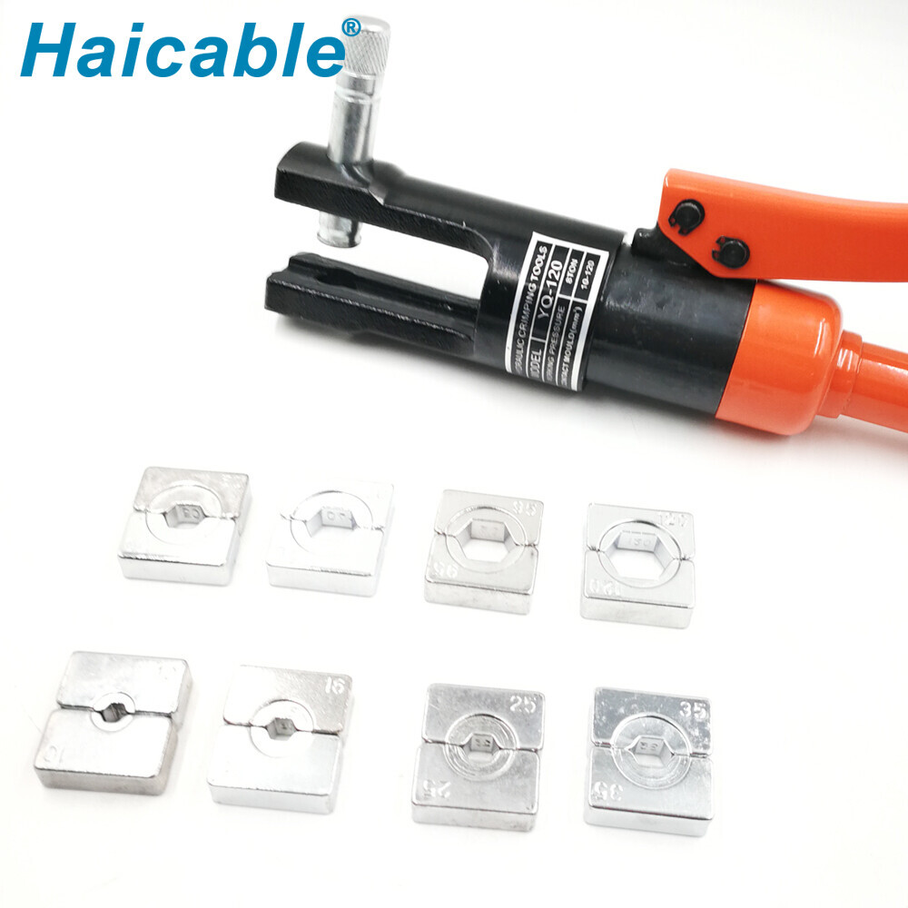 Herramientas de crimpado hidráulico YQ-120 para 10-120 mm²