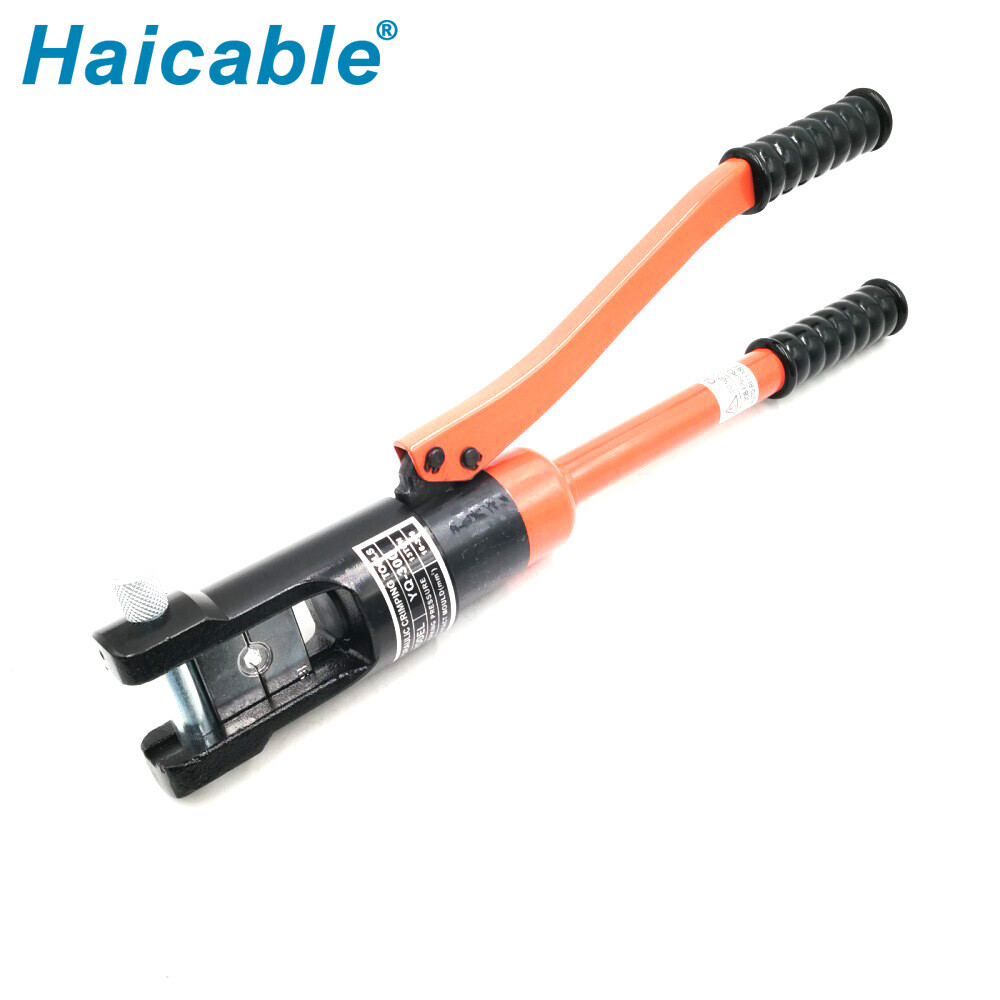 Herramienta de crimpado YQ-300 con cabeza H bloqueada por pernos para secciones de 16-300mm²