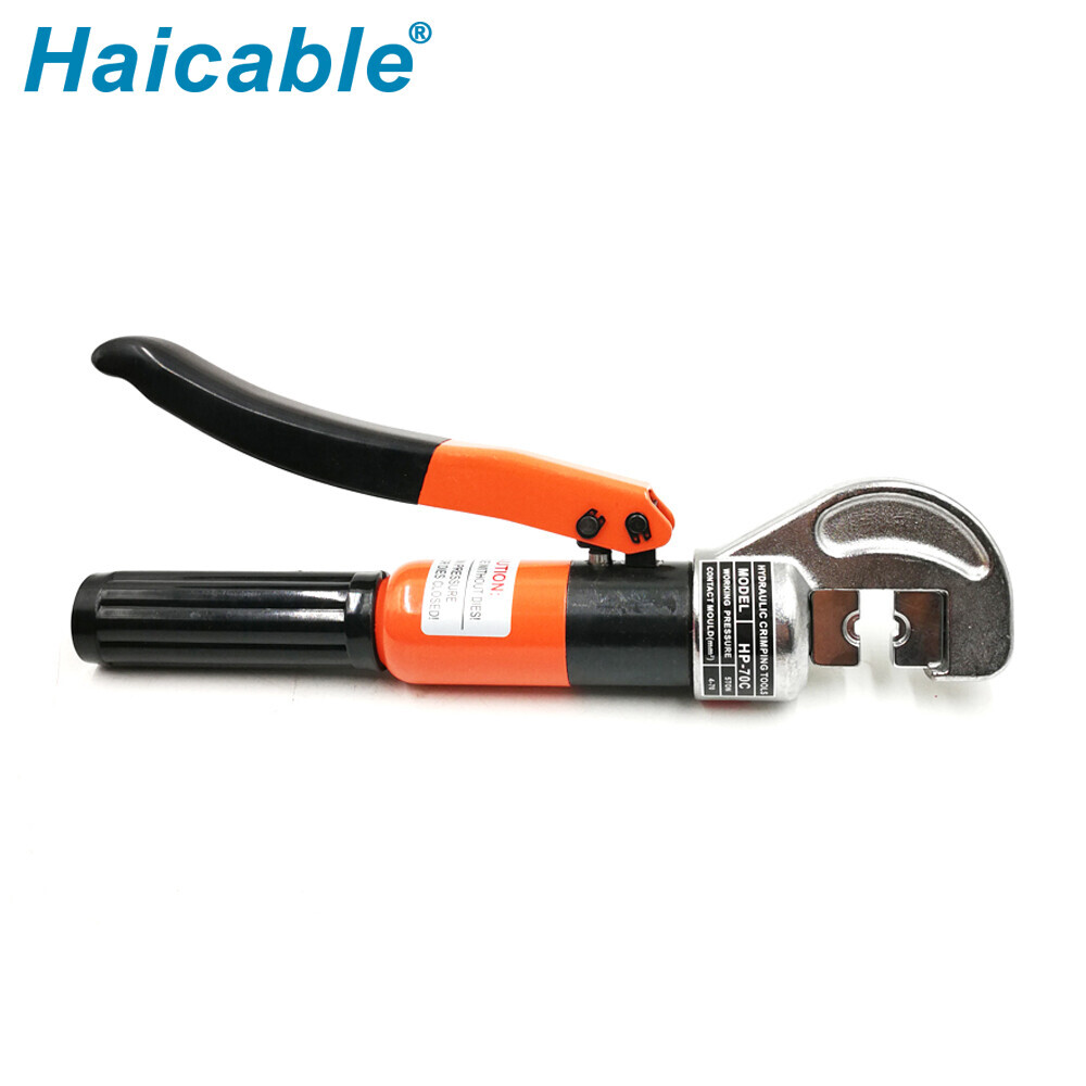 Herramienta hidráulica de crimpado para conectores de cable 4-70mm² HP-70C