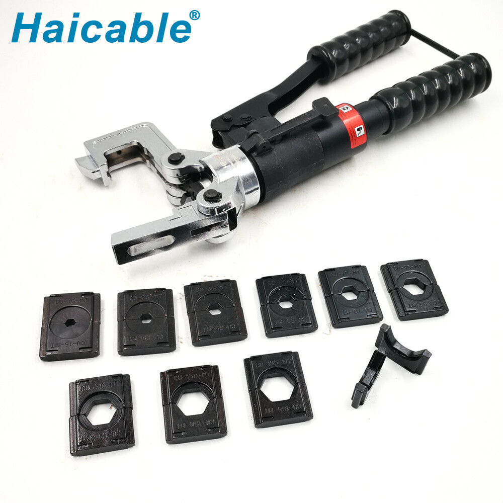 Herramienta de crimpado de cabeza con pestillo abatible de 16-240 mm² HP-240F