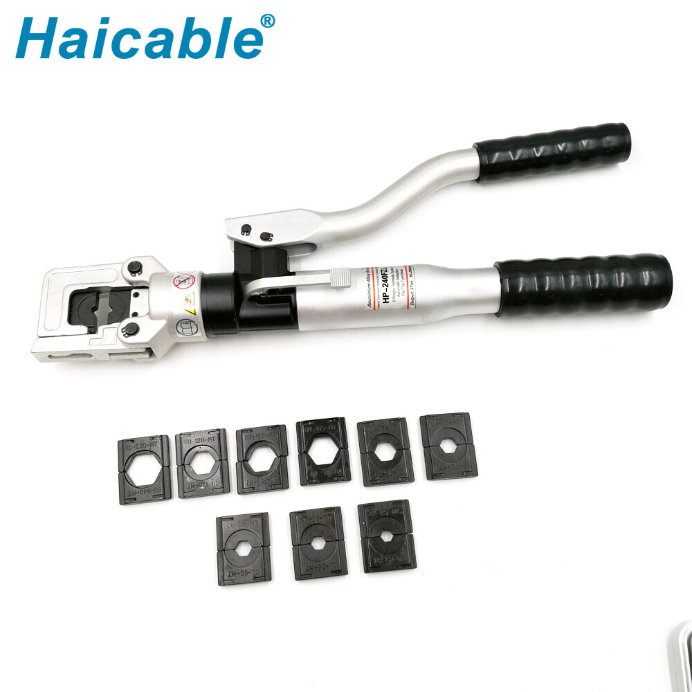 Herramienta de crimpado de cabeza con pestillo abatible de 16-240 mm² HP-240FZL