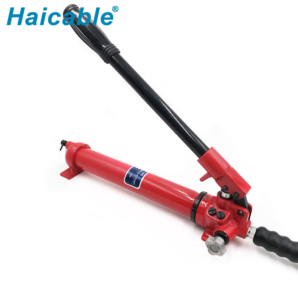 Bomba hidráulica manual con capacidad de aceite de 400cc CP-390