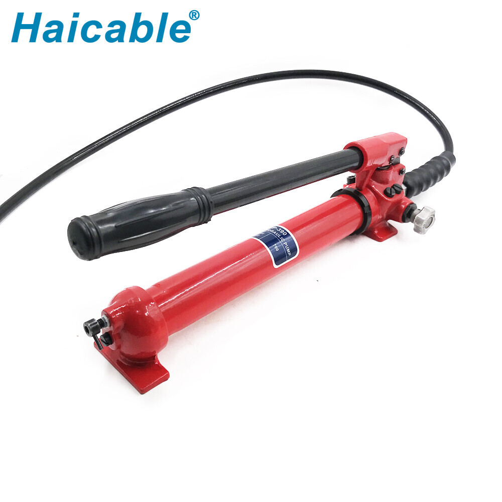 Bomba hidráulica manual con capacidad de aceite de 400cc CP-390