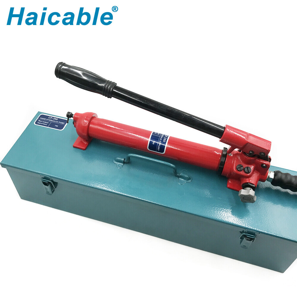 Bomba hidráulica manual con capacidad de aceite de 400cc CP-390