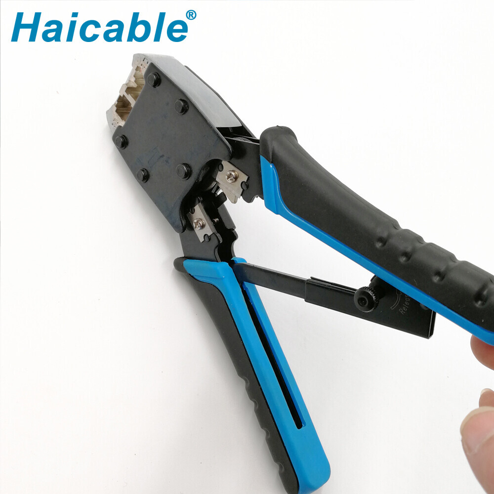 Herramientas de crimpado, corte y tiras RJ45, RJ12, RJ11 HT-500R