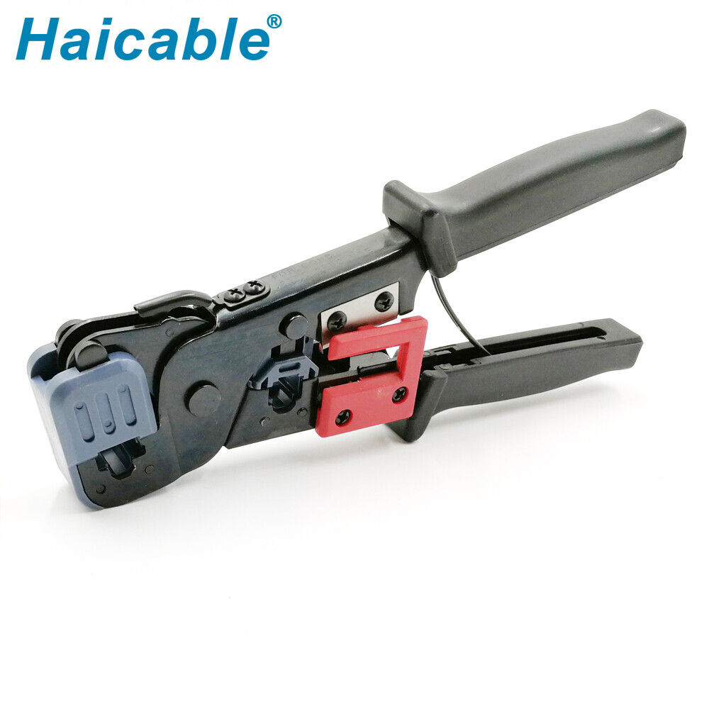Herramientas de crimpado, corte y pelado RJ45 RJ12 RJ11 HT-86