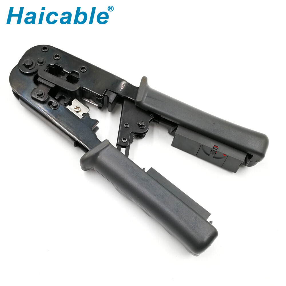Herramientas para Crimpar, Pelar, Cortar y Probador de Cable RJ45 RJ12 RJ11 HT-N568CR