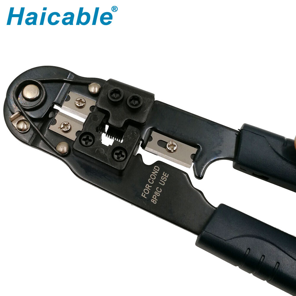 Herramientas de crimpar, pelar y cortar RJ45 HT-210N