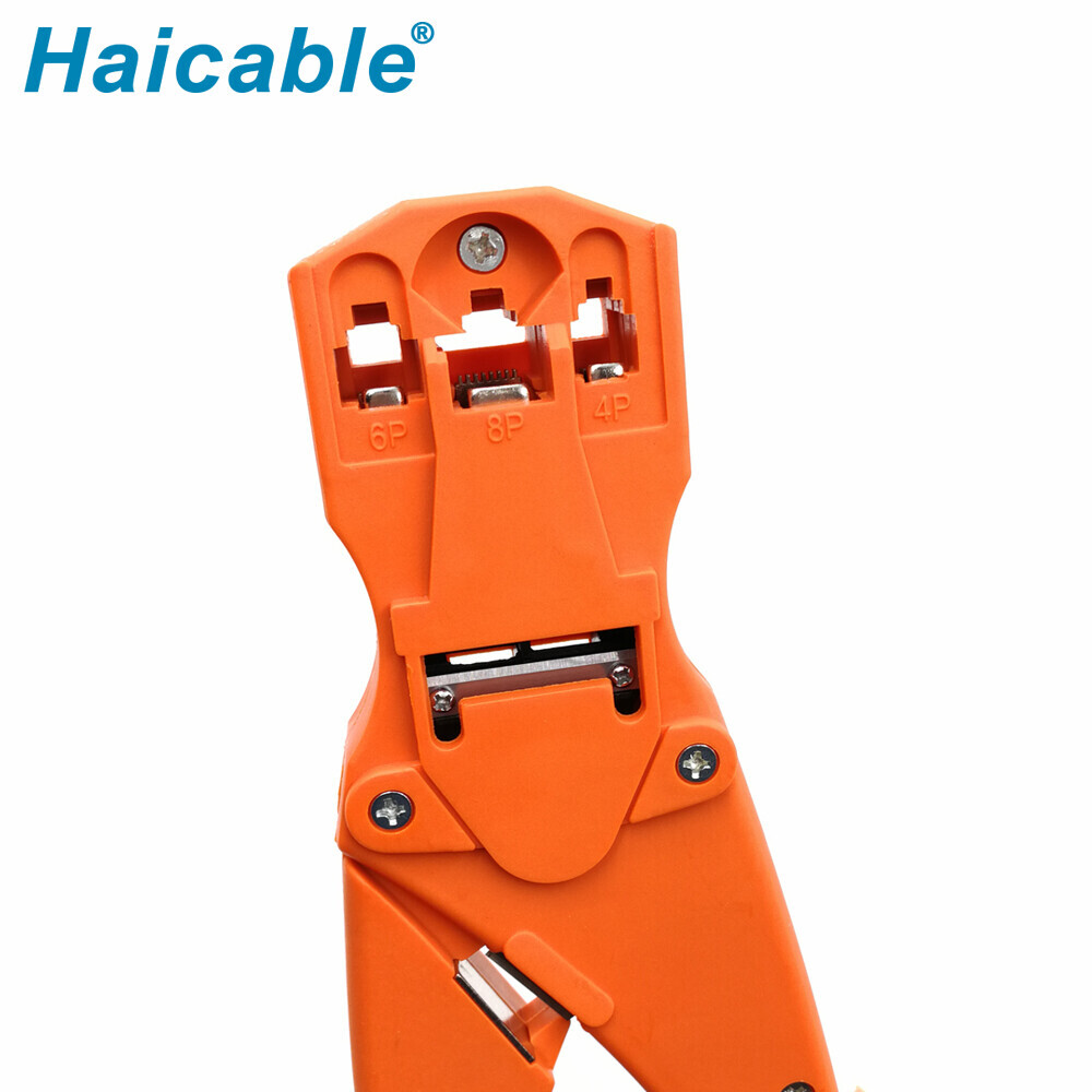 Herramientas de crimpado, corte y tiras RJ45 RJ12 RJ11 HT-468S