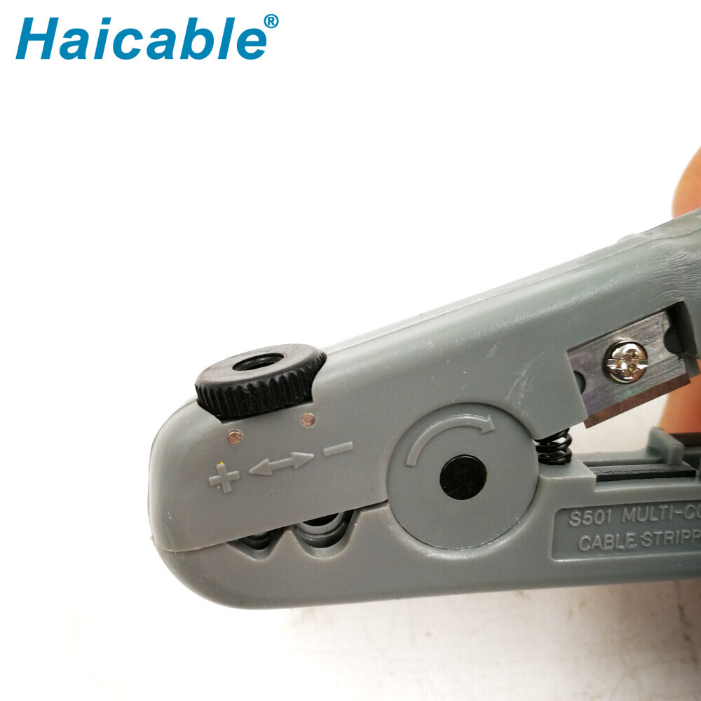 Pelacable coaxial multifunción UTP/STP y cortador HT-S501B