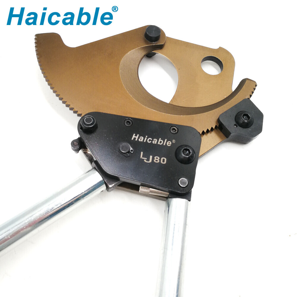 Cortadora de cable blindado de cobre/aluminio LJ80 de hasta ∅80 mm