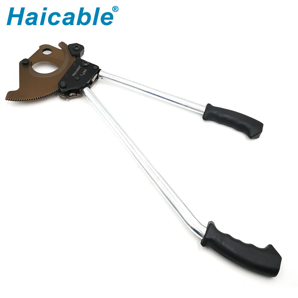 Cortadora de cable blindado de cobre/aluminio LJ80 de hasta ∅80 mm