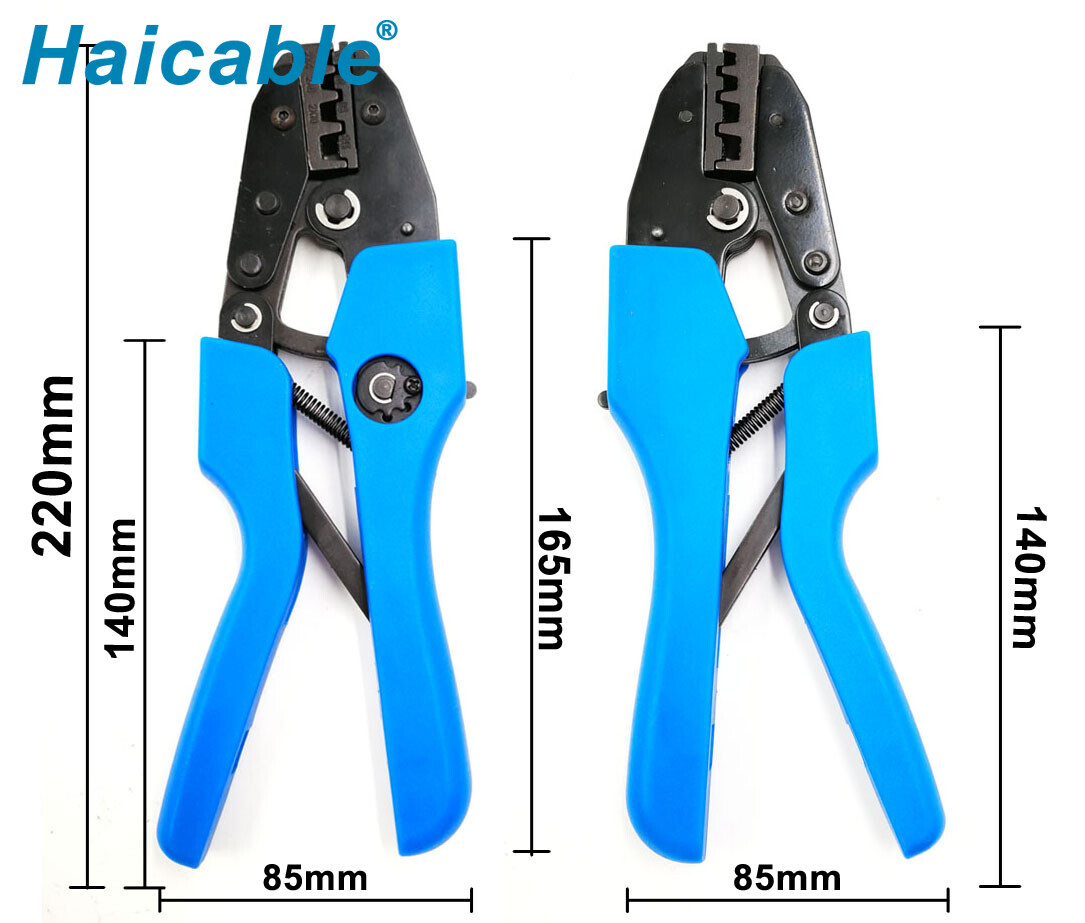 Herramientas de crimpado para fundas terminales y férulas para cables AN-25WF