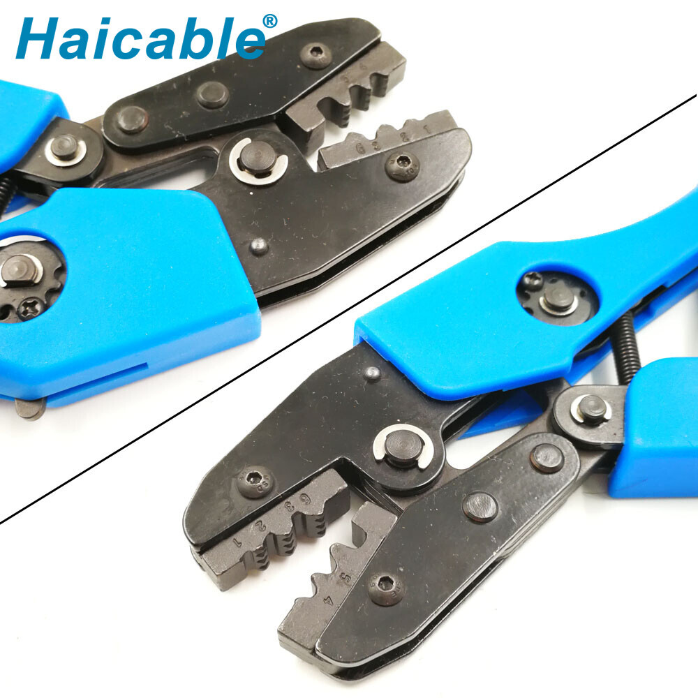 Herramientas de prensado para fundas terminales y terminales de cables AN-04WFL