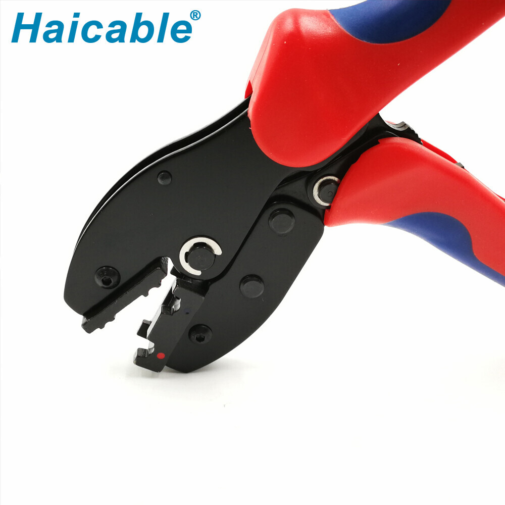 Herramientas de crimpado para terminales de bandera aislados de 90° LY-07FL