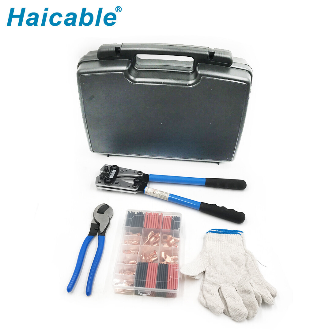 Juego de herramientas para crimpar terminales KIT-6050