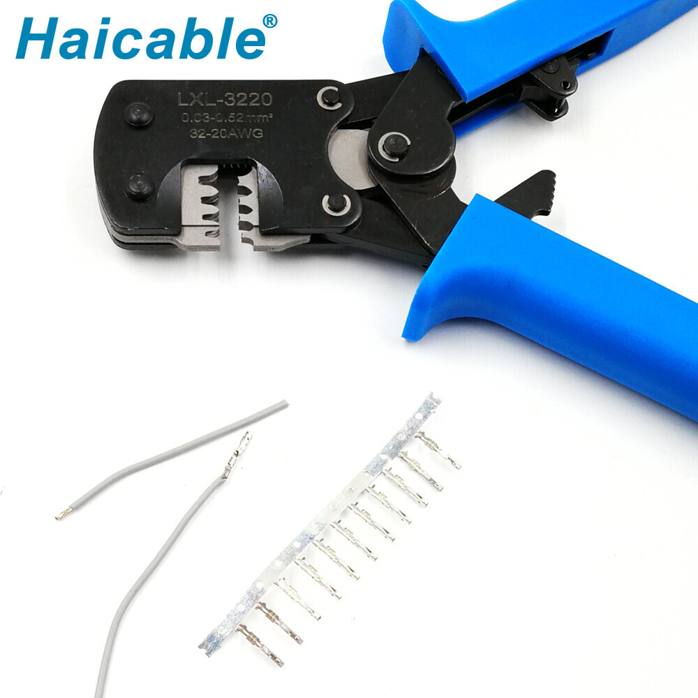 Herramientas de crimpado para pines de microconectores LXL-3220M