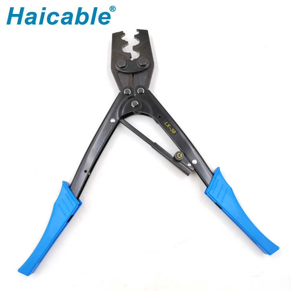 Herramienta de crimpado para terminales no aislados LX-38 hasta 38mm²