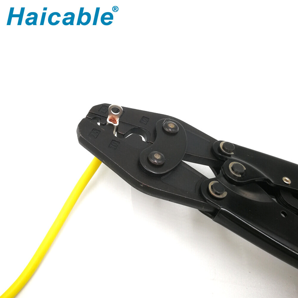 Herramienta de crimpar para terminales no aislados LX-16 de hasta 16mm²