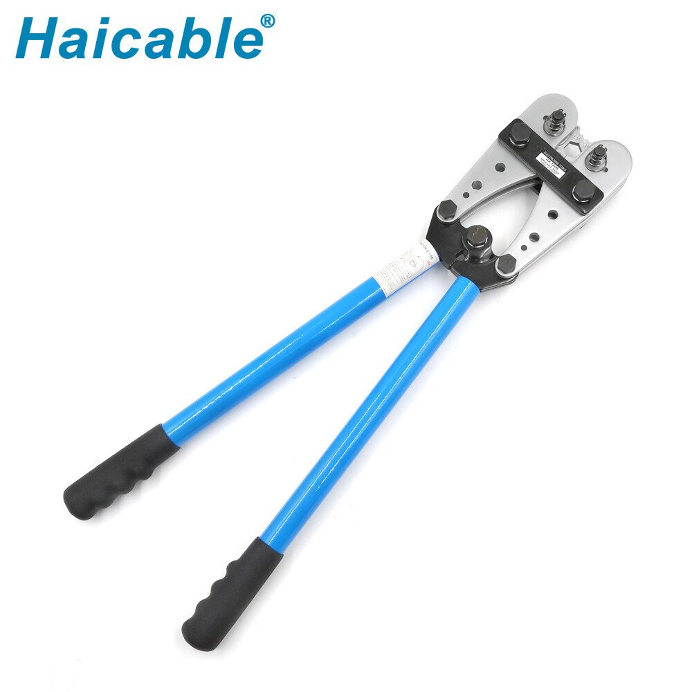Herramienta de crimpado para conectores no aislados o terminales de cable HX-120B/150B/240B