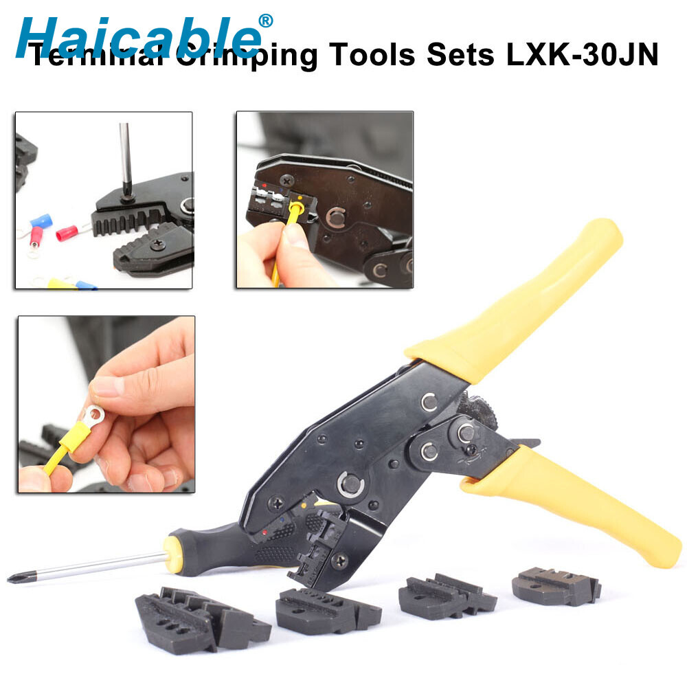 Juegos de herramientas para crimpar terminales LXK-30JN