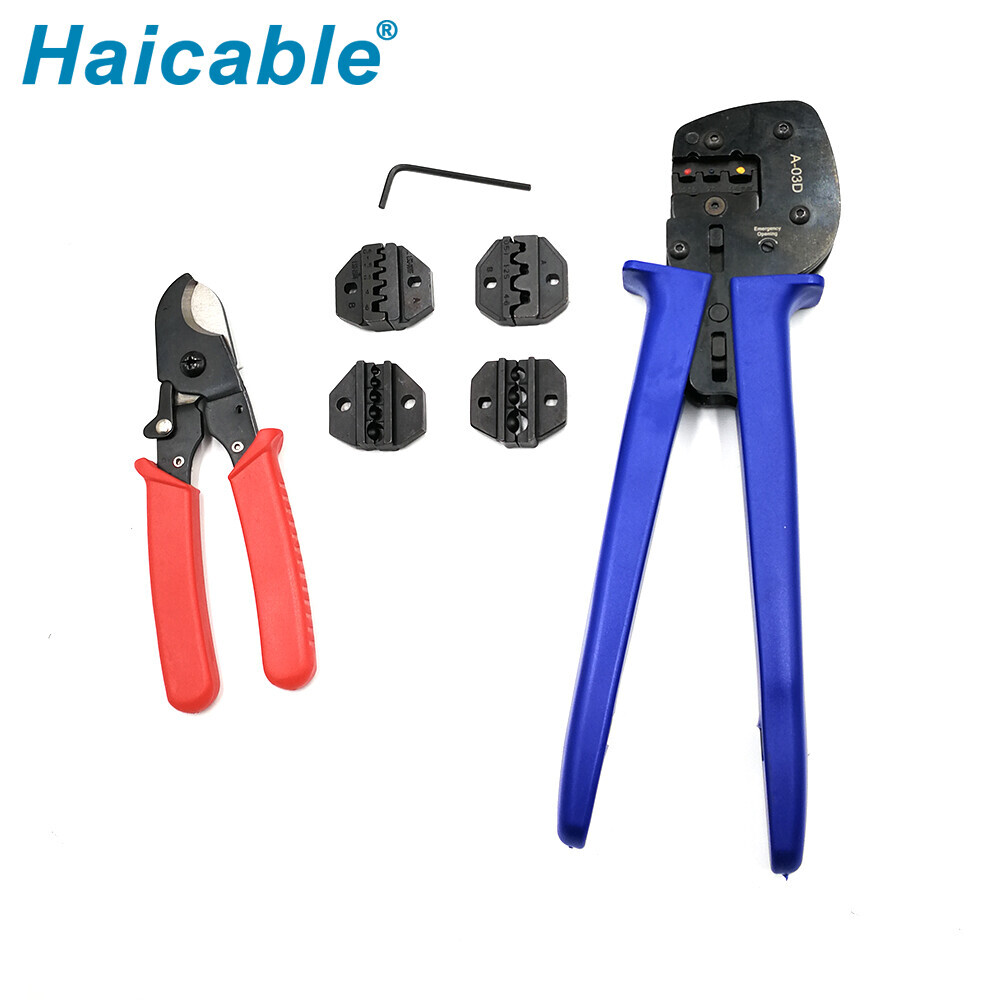 Juegos de herramientas para crimpar terminales LXK-03D