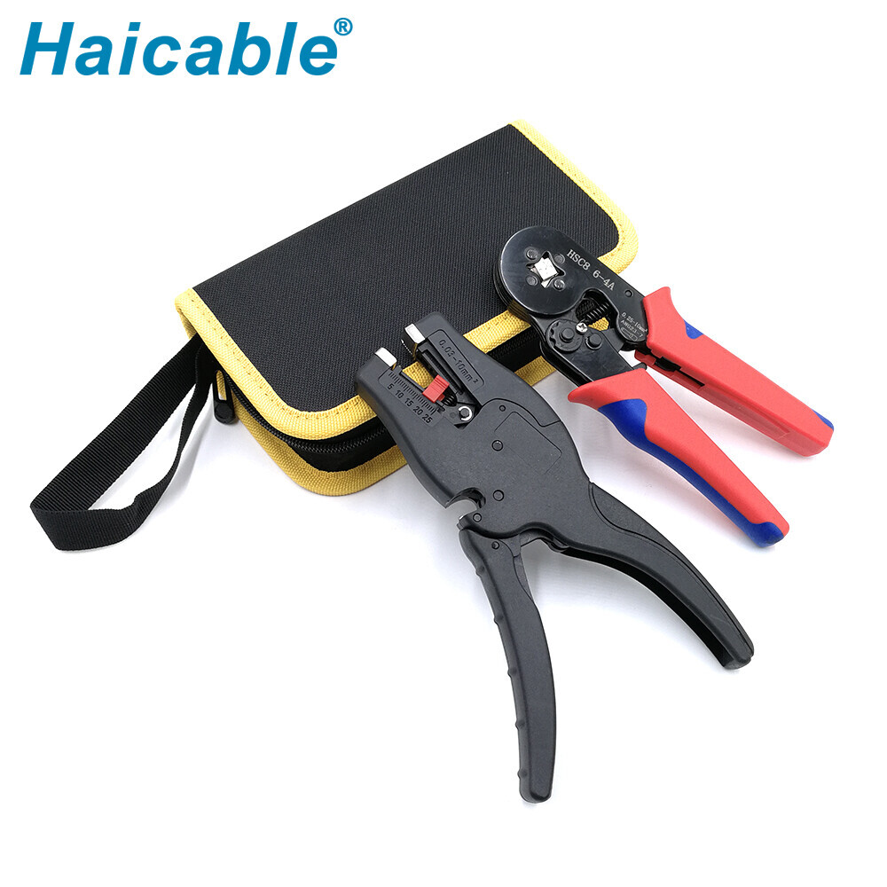 Herramientas de crimpado y juegos de pelacables LXK-64R