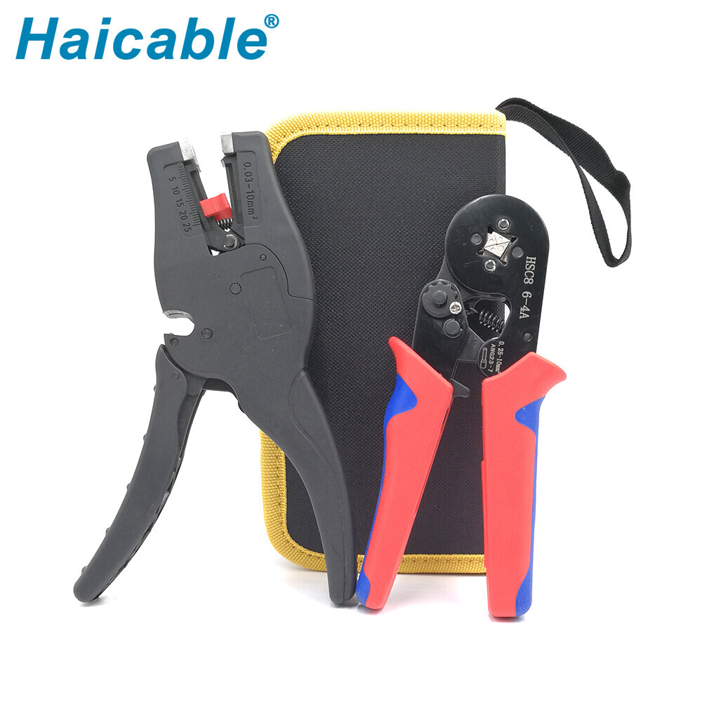 Herramientas de crimpado y juegos de pelacables LXK-64R