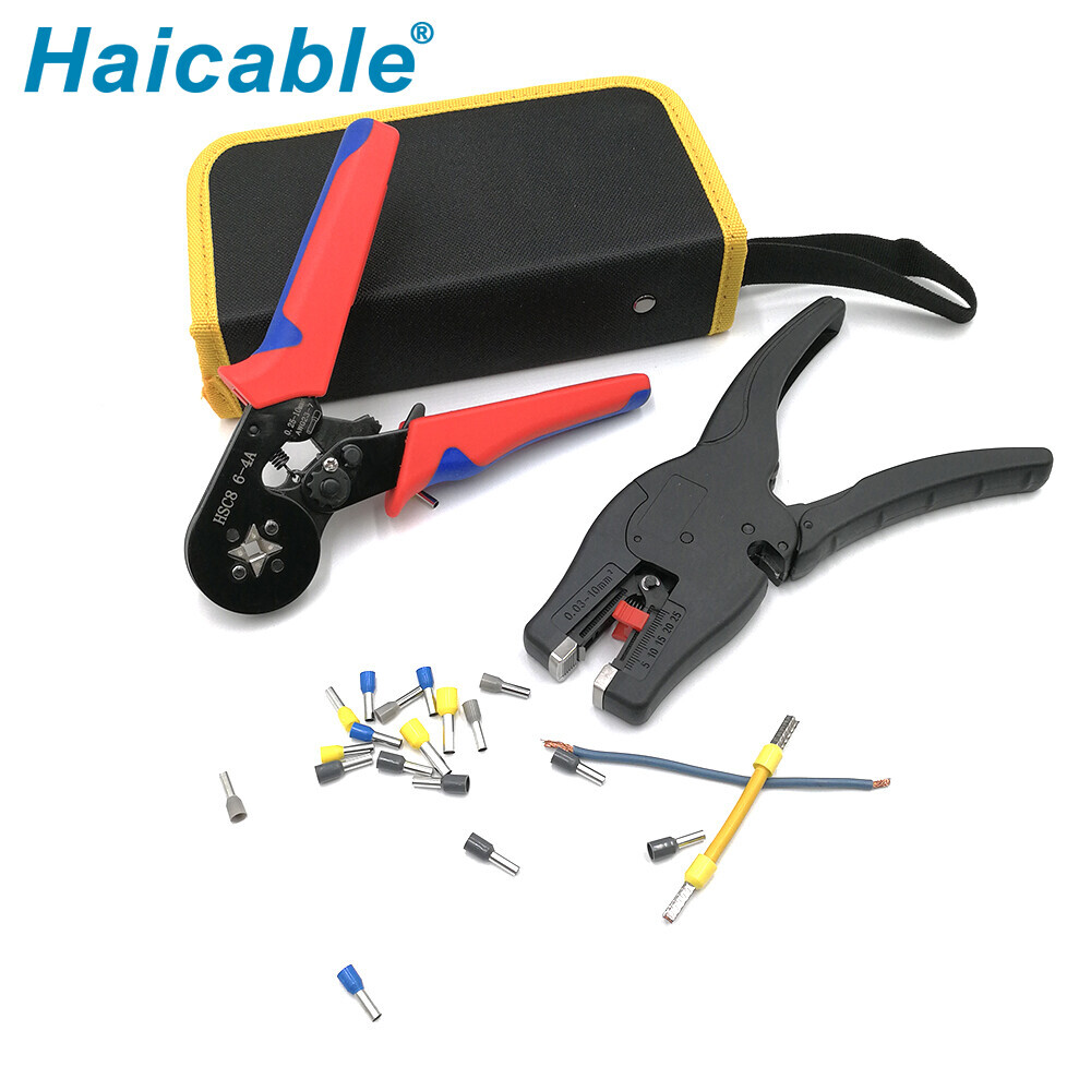 Herramientas de crimpado y juegos de pelacables LXK-64R