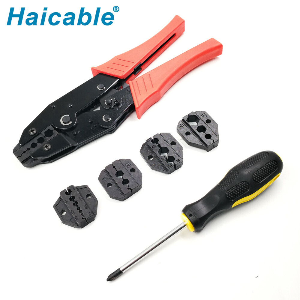 Juegos de herramientas para crimpar coaxiales LXK-05H