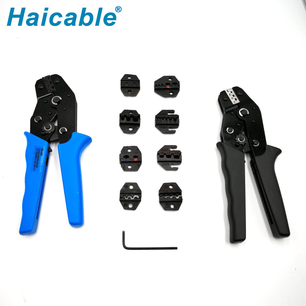 Juego de herramientas para crimpar terminales aislados KIT-48BKS