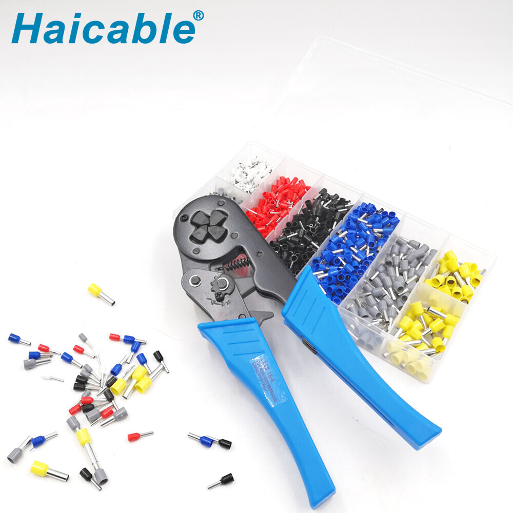 Juegos de herramientas para crimpar terminales KIT16-1200E