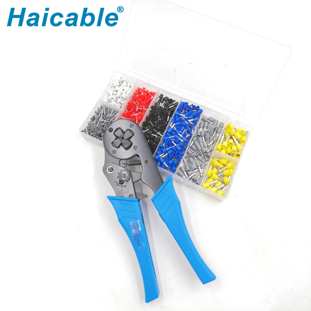 Juegos de herramientas para crimpar terminales KIT16-1200E
