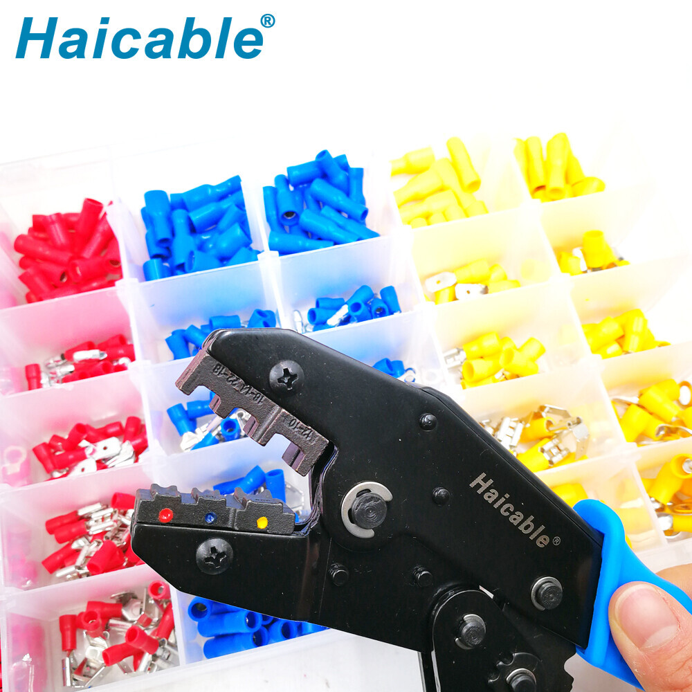 Juegos de herramientas para crimpar terminales aislados KIT30-480I