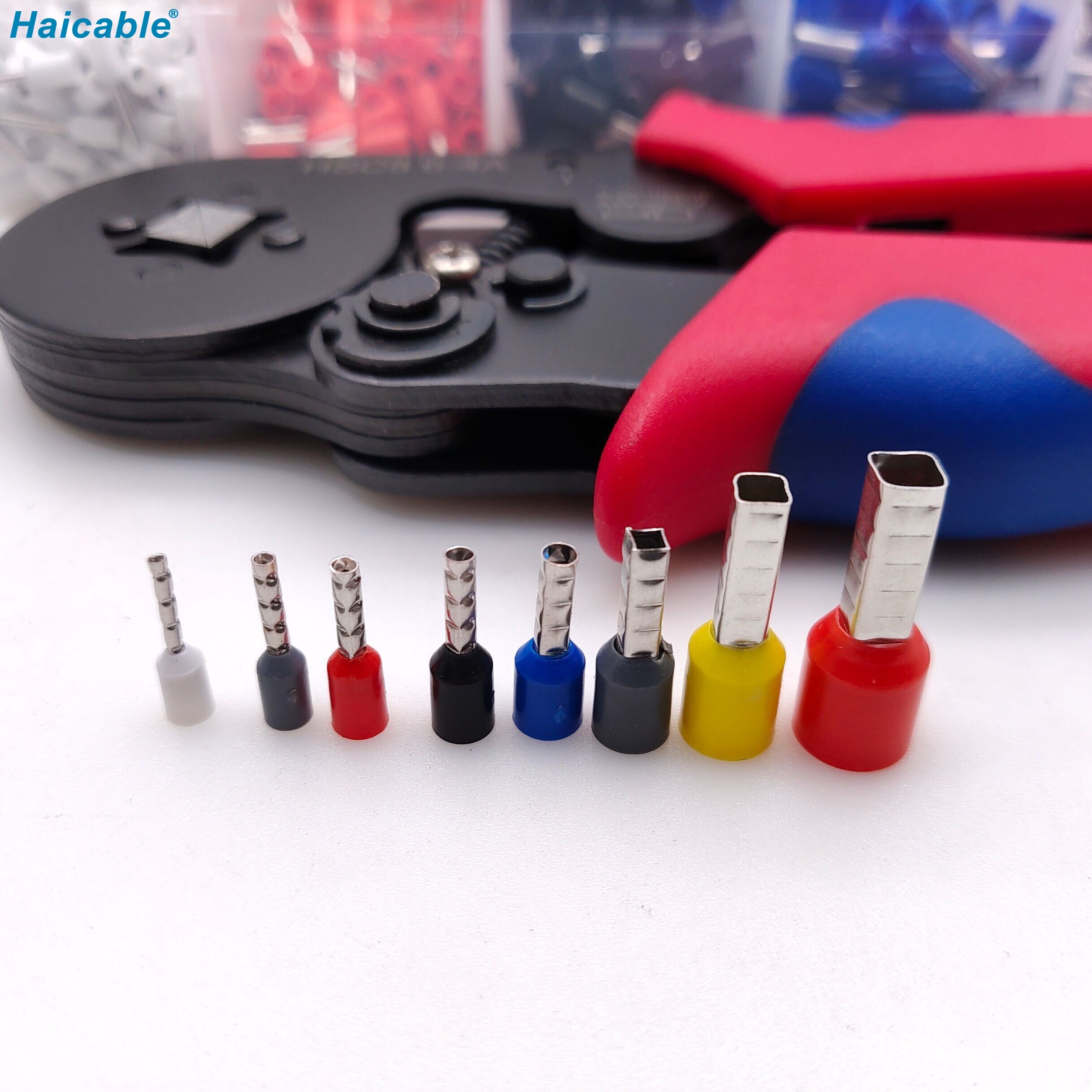 Juegos de herramientas para crimpar terminales HSC8 6-4A-1200E