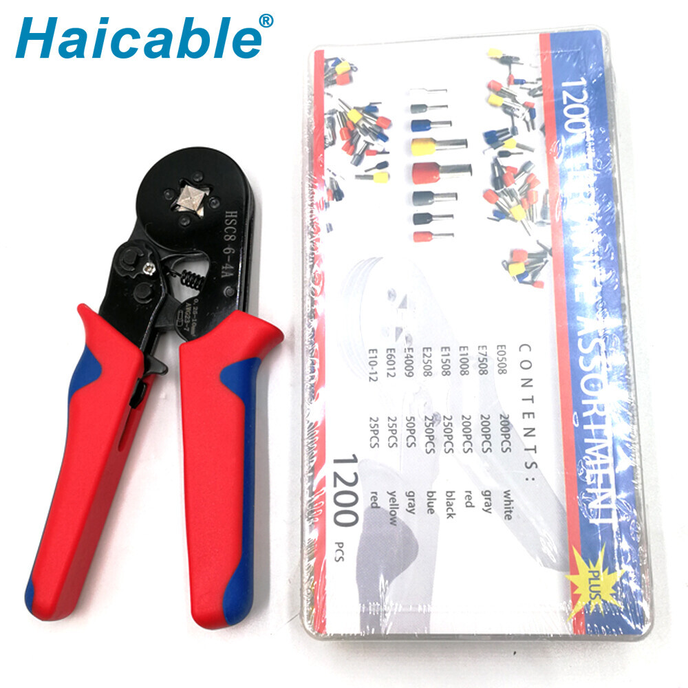 Juegos de herramientas para crimpar terminales HSC8 6-4A-1200E