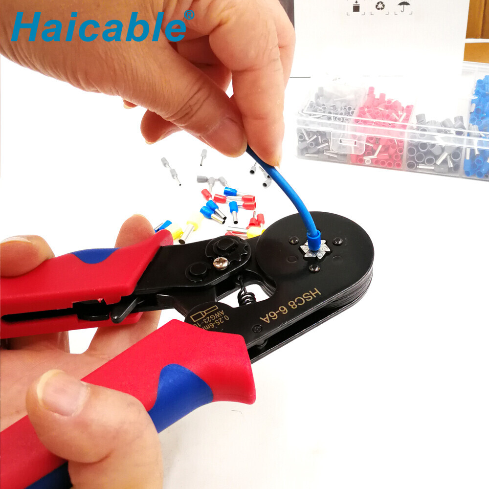 Juegos de Herramientas para Crimpar Terminales HSC8 6-6A-1200E
