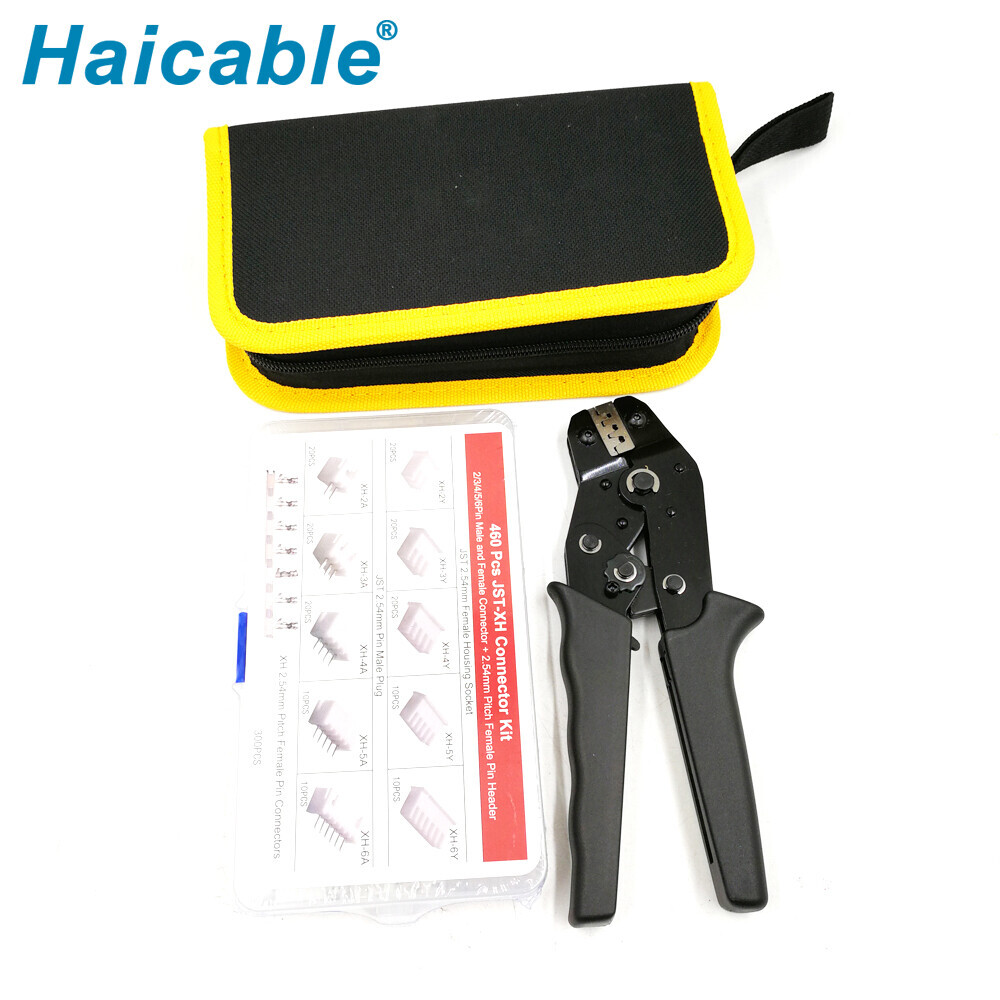 Juego de herramientas de crimpado para conectores Pin 2.54 KIT-460-28B