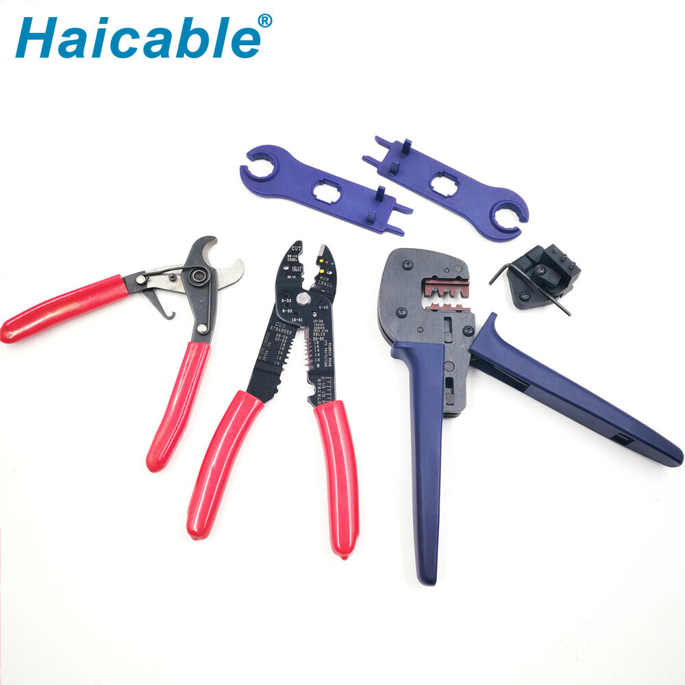 Juegos de herramientas de crimpado solar A2546B-A
