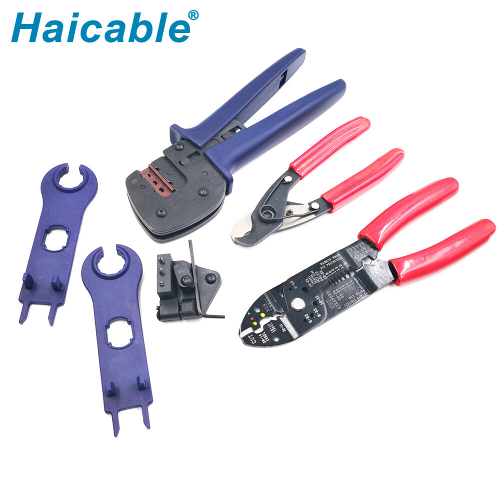 Juegos de herramientas de crimpado solar A2546B-A