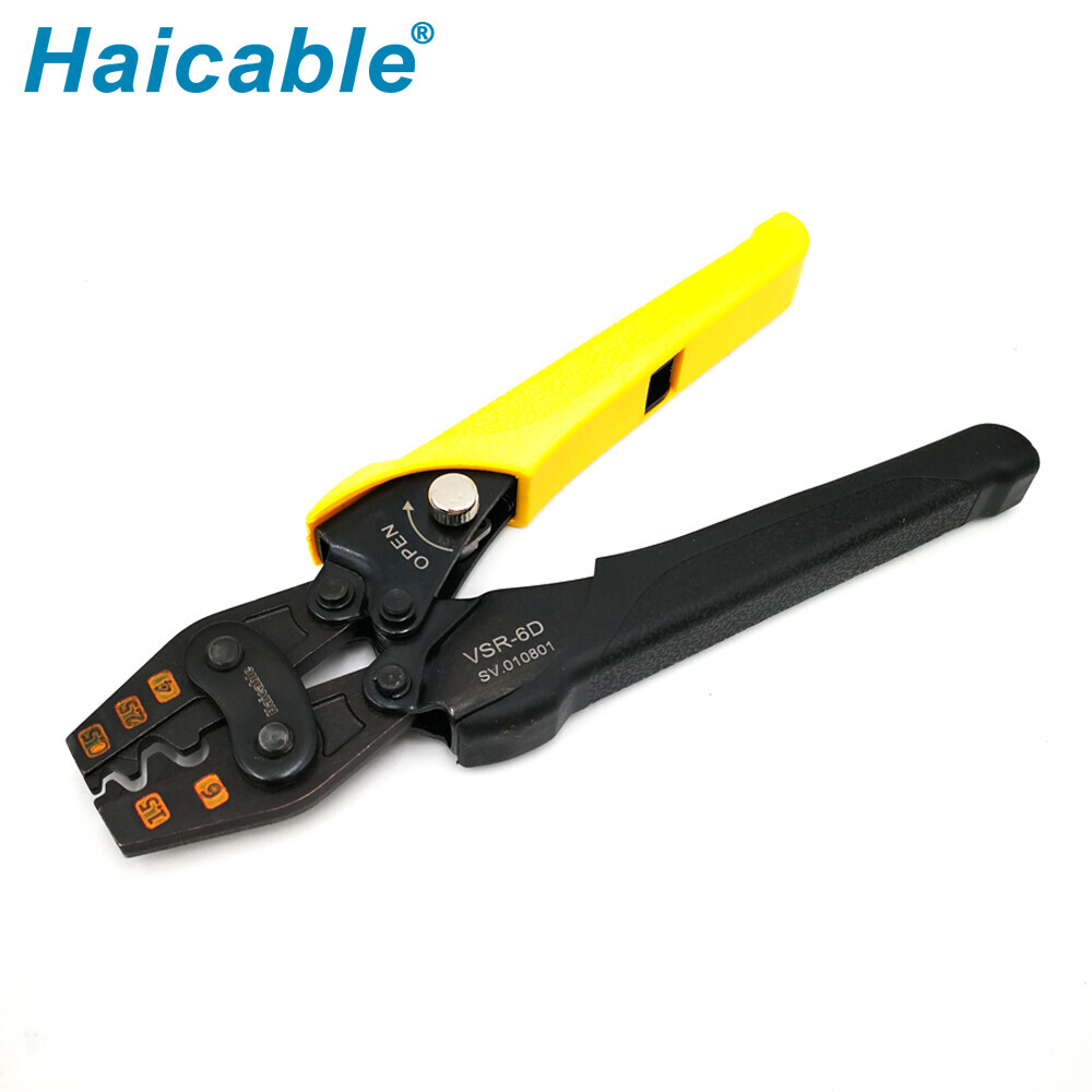 Herramienta de crimpado para terminales no aislados Max 6mm² VSR-6D