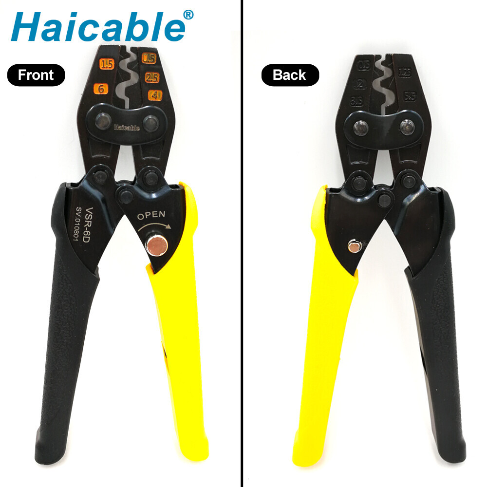 Herramienta de crimpado para terminales no aislados Max 6mm² VSR-6D