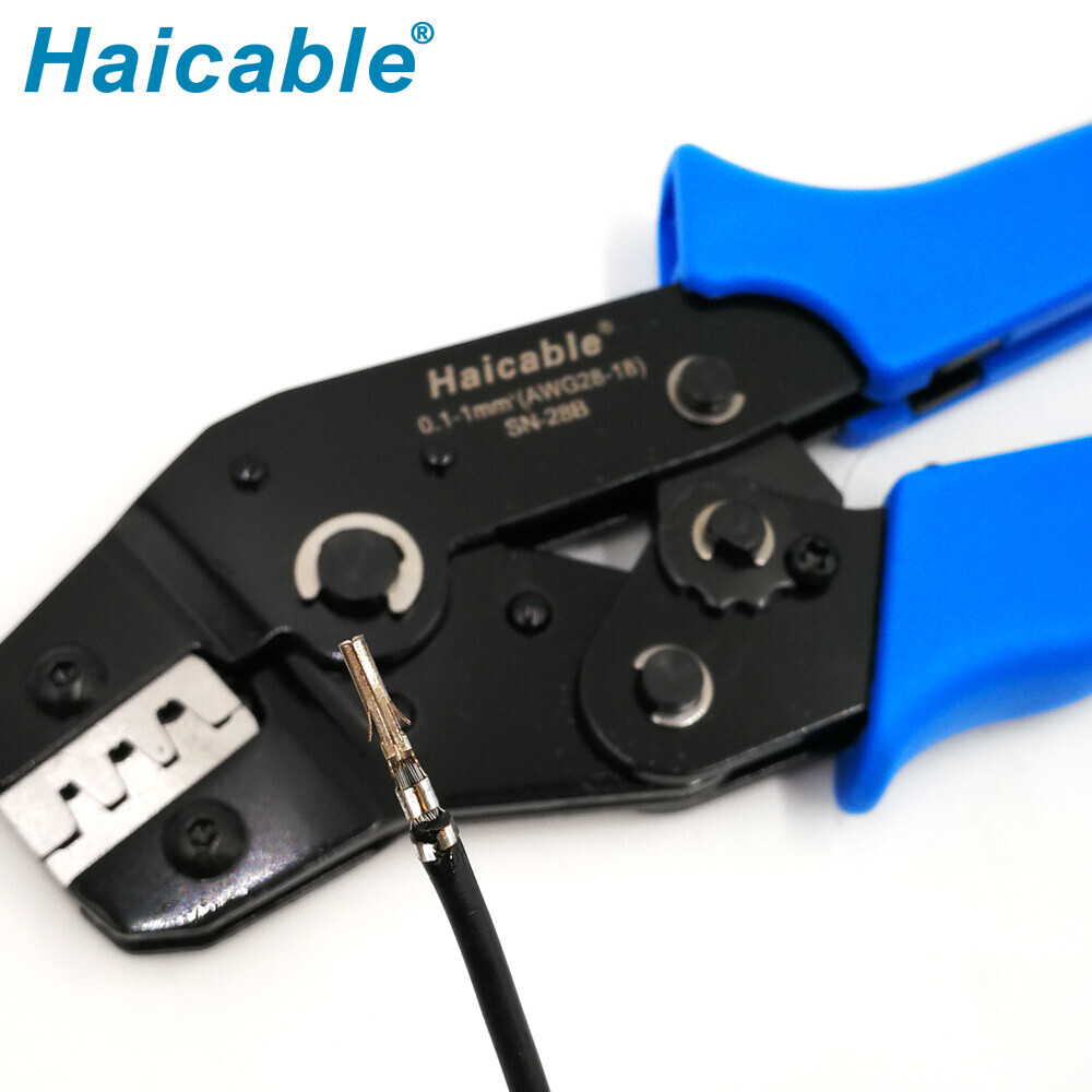 Herramientas de crimpado para conectores Dupont de 2.54mm y 3.96mm SN-28B