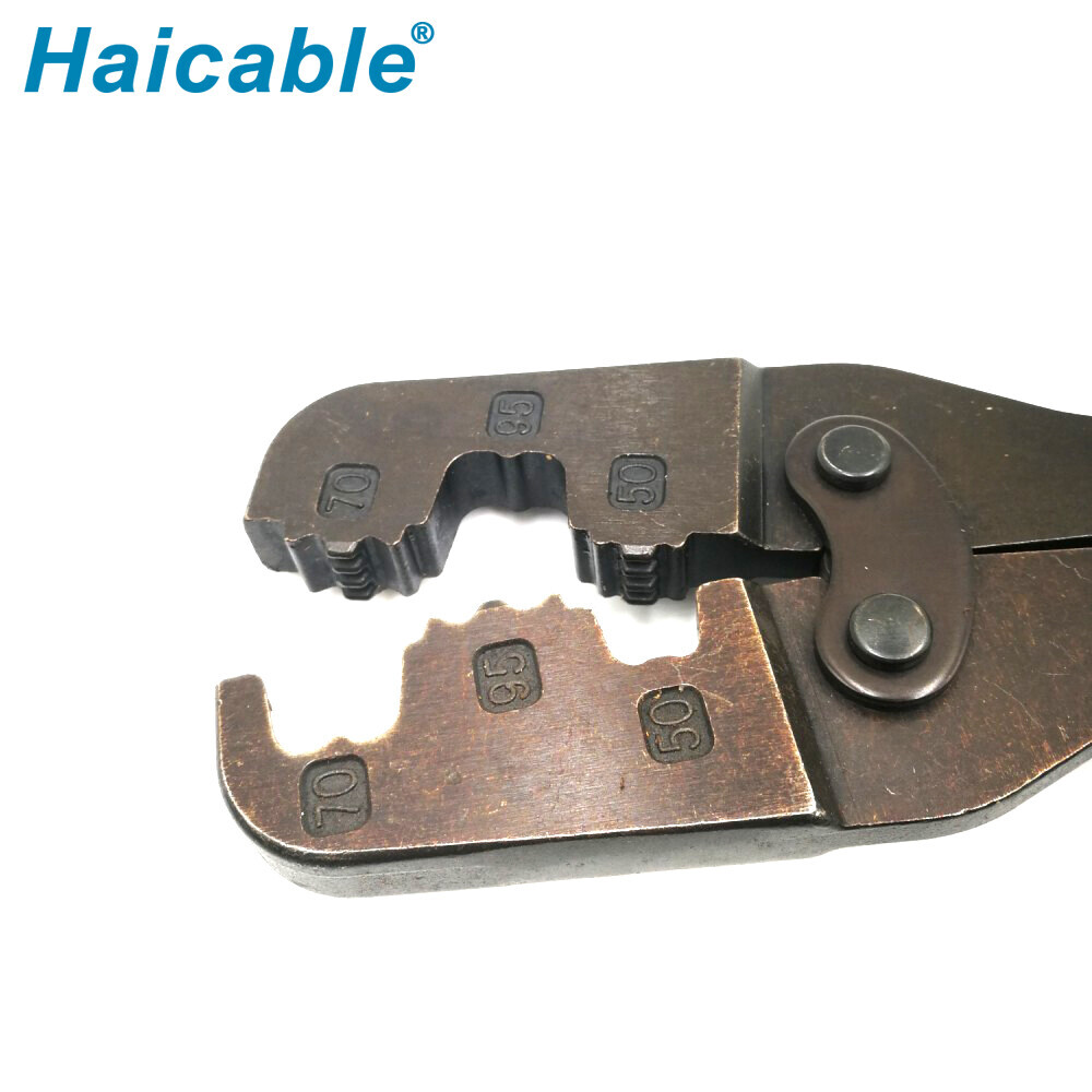 Herramienta de crimpado para terminales no aislados HS-95WF, máximo 70 mm²