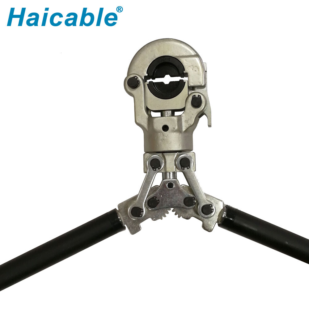 Terminales tubulares para cables y herramienta de crimpado de conectores KH-300S