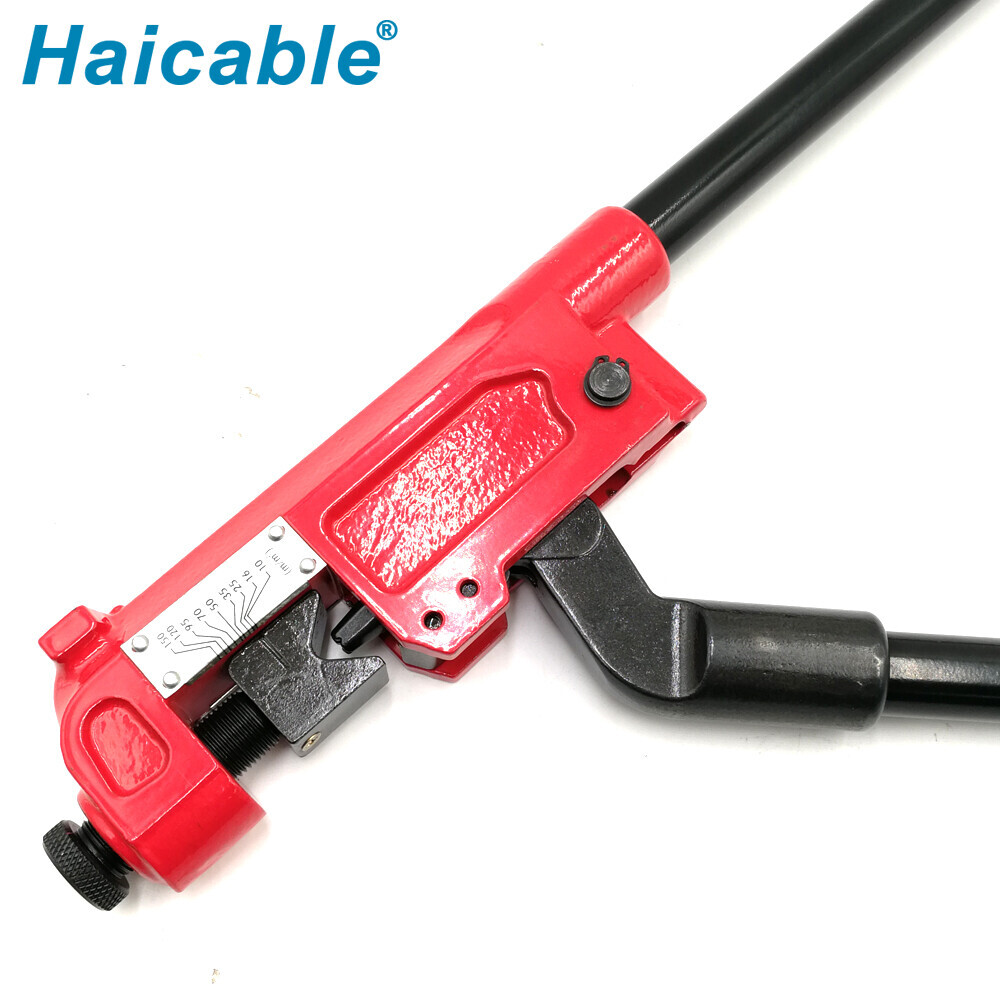 Terminales tubulares para cables y herramienta de crimpado de conectores KH-150/230