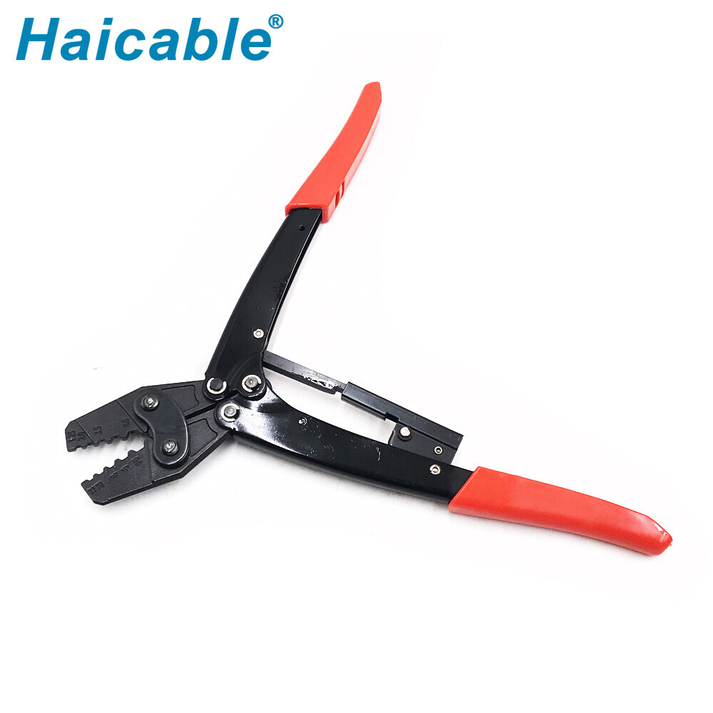 Herramienta de crimpado para terminales desnudos HX-10 de 1.25-10mm²